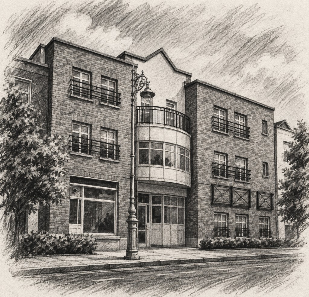 Granby building sketch